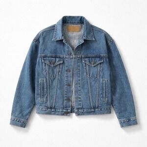 Vintage Levis 70's-80's Jean Denim Classic Jacket Medium Wash Size Small